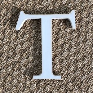 Pottery Barn Decorative Letter T